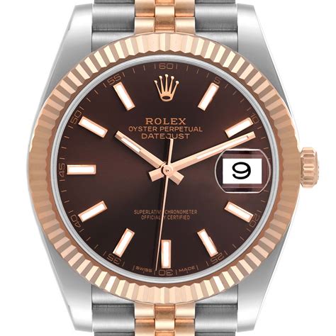 rolex day date chocolate roman|Rolex datejust 41 chocolate dial.